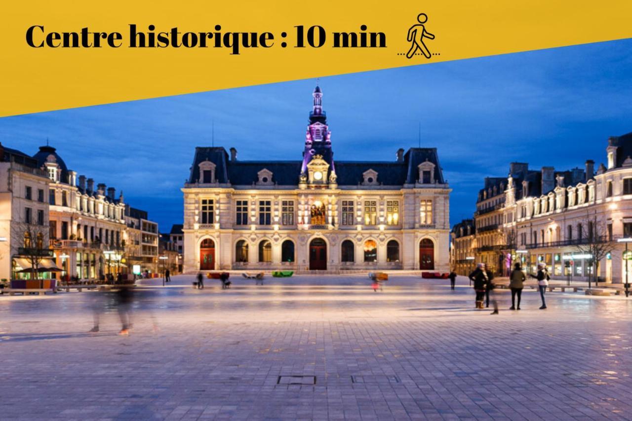 Le Cosy By Goodbnb - Proche Gare - 15Min Futuroscope Poitiers Luaran gambar