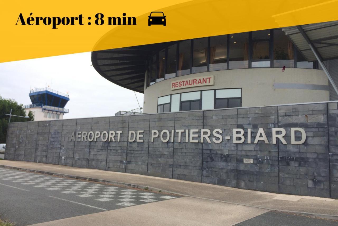 Le Cosy By Goodbnb - Proche Gare - 15Min Futuroscope Poitiers Luaran gambar